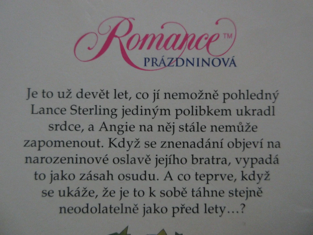 NEZAPOMENUTELNÝ POLIBEK, MIRANDA LEE, **an
