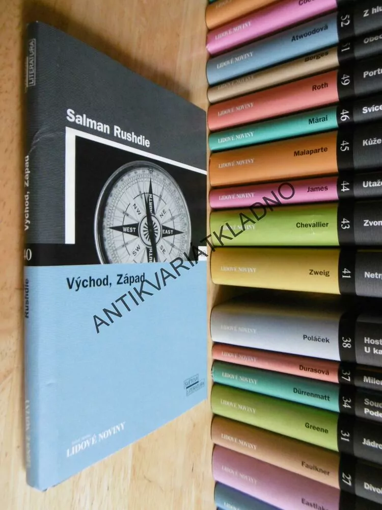VÝCHOD, ZÁPAD, SALMAN RUSHDIE, **an
