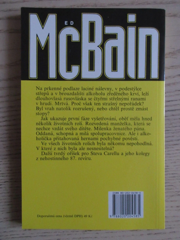 KTERÁ STÁLA ZA VRAŽDU?, ED MCBAIN, **an