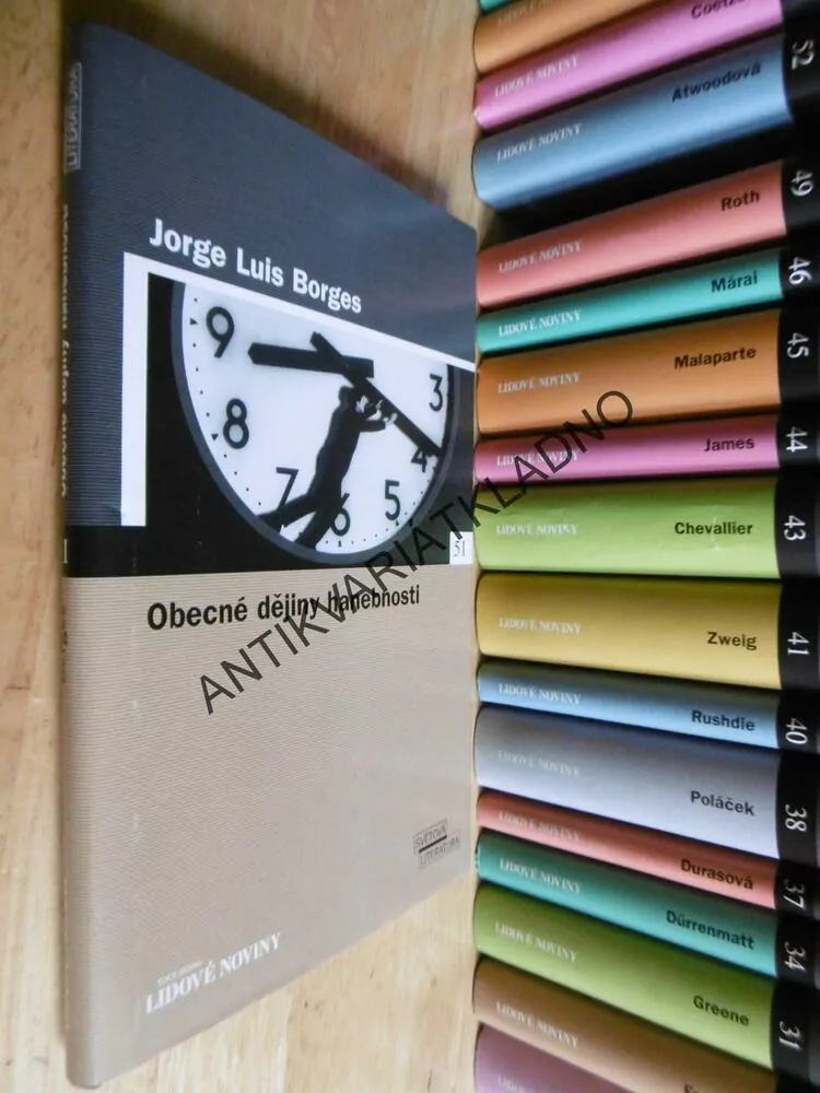 OBECNÉ DĚJINY HANEBNOSTI, JORGE LUIS BORGES, **an