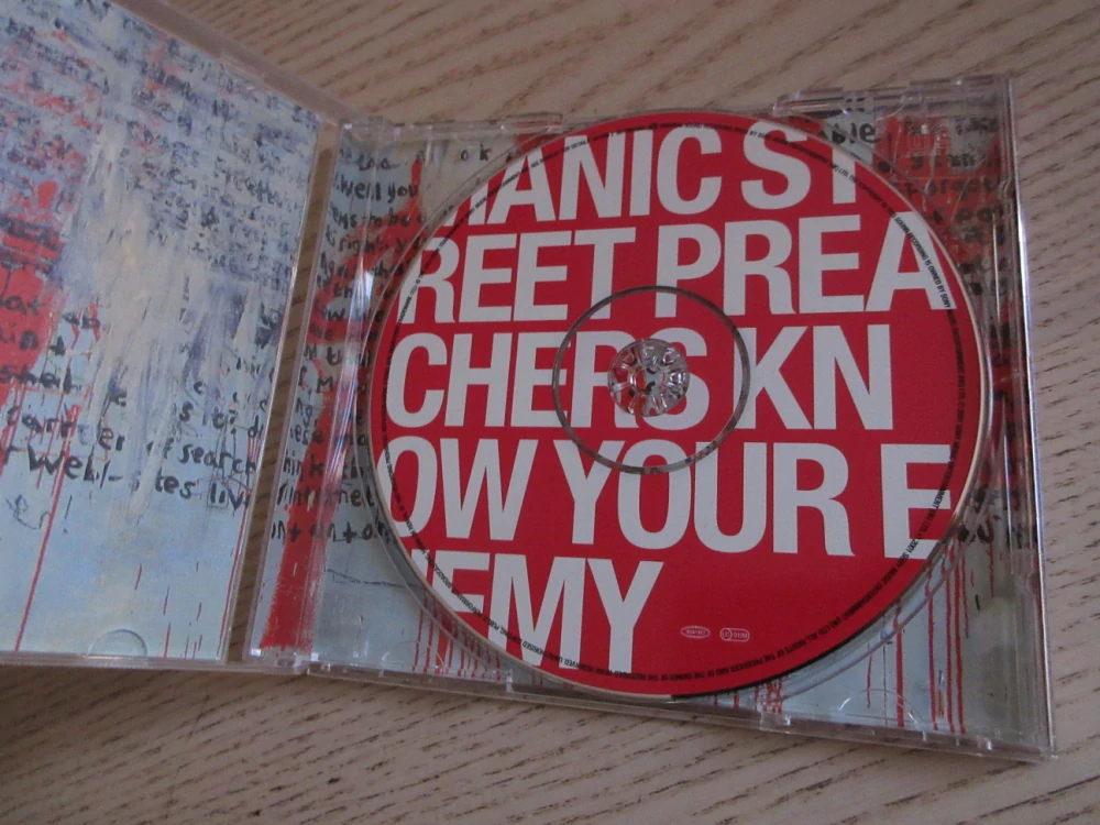 KNOW YOUR ENEMY, MANIC STREET PREACERS, CD HUDBA