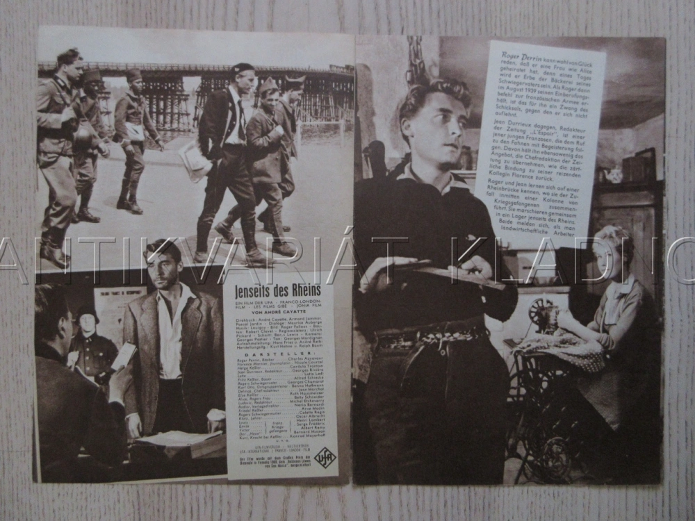 LE PASSAGE DU RHIN, JENSEITS DES RHEINS, CH. AZNAVOUR, BIO PROGRAM ČŠ-2 Č. 60