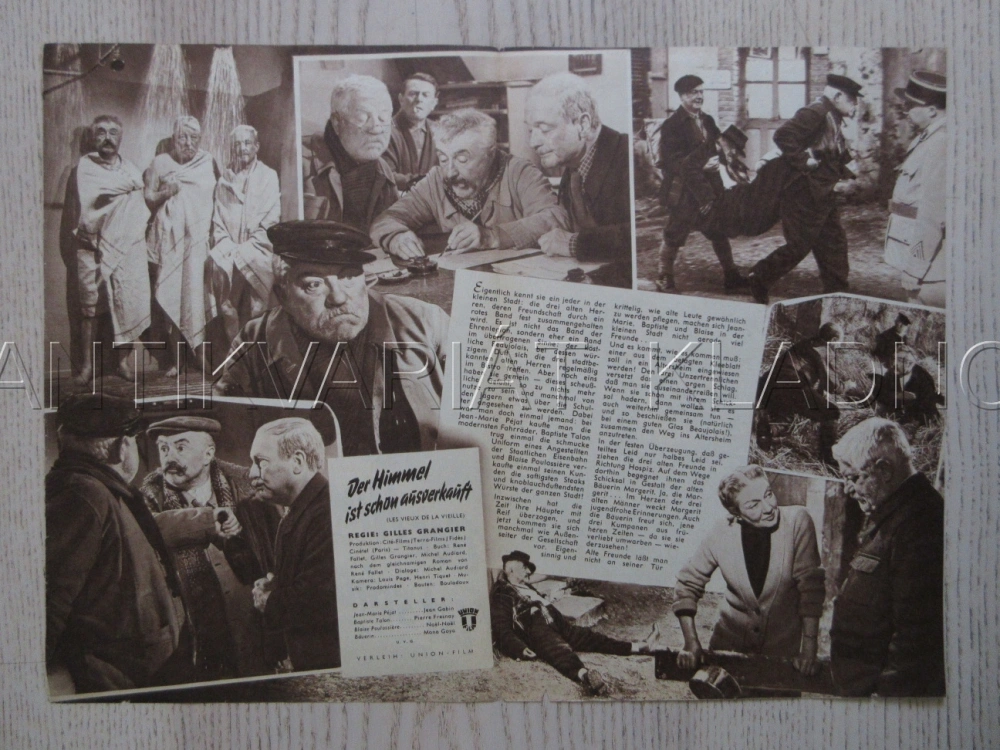 STARÁ GARDA, J. GABIN, BIO PROGRAM ČŠ-2 Č. 72