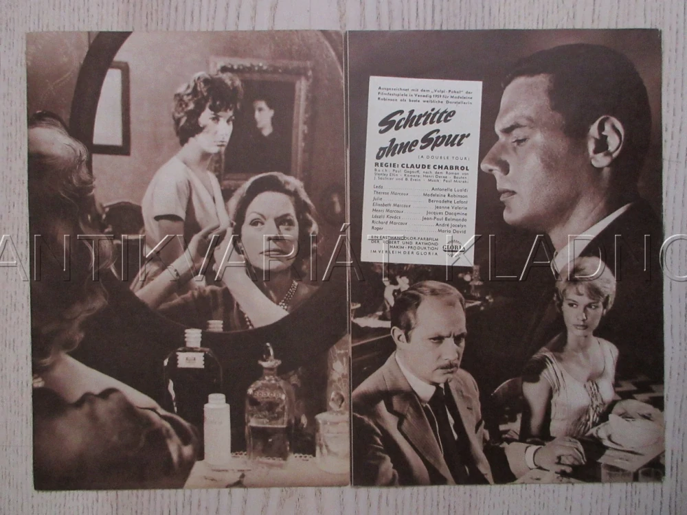 DOUBLETOUR, J. P. BELMONDO, BIO PROGRAM ČŠ-2 Č. 85