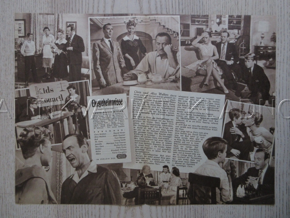 ŠŤASTNÉ VÝROČÍ, D. NIVEN, BIO PROGRAM ČŠ-2 Č. 87