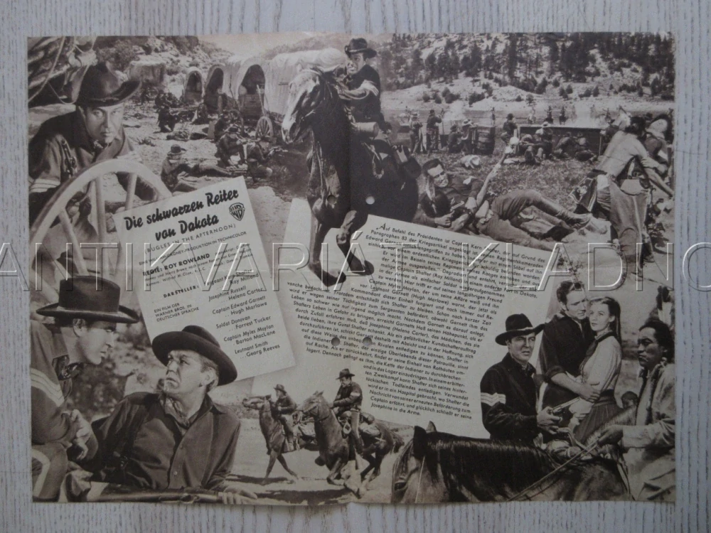 BUGLES IN THE AFTERNOON, R. MILLAND, BIO PROGRAM ČŠ-2 Č. 95