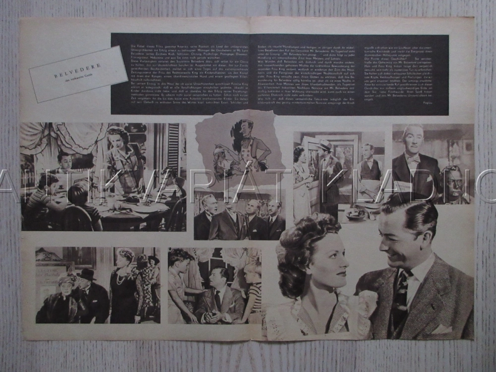 BELVEDERE, M. O'HARA, BIO PROGRAM ČŠ-2 Č. 123