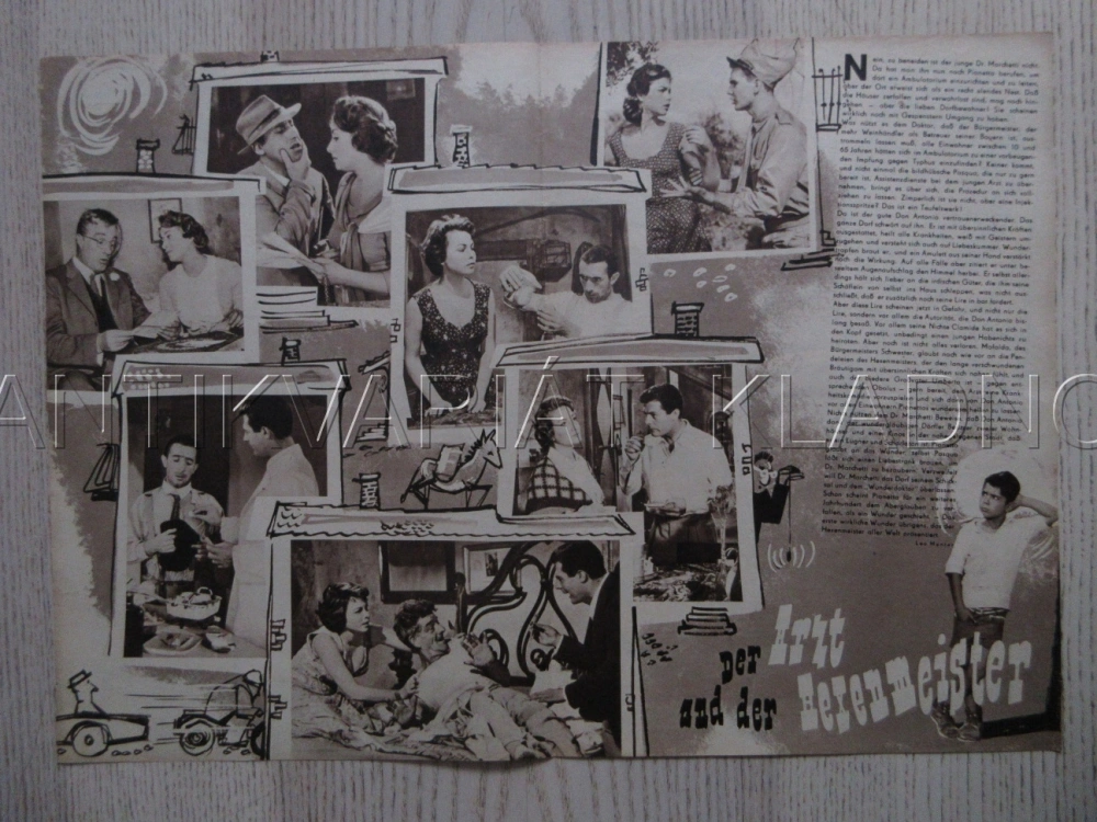 LÉKAŘ A ČARODĚJ, V. DE SICA, PROGRAM ČŠ-2 Č. 135