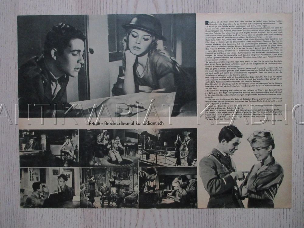 BABETA JDE DO VÁLKY, B. BARDOT, PROGRAM ČŠ-2 Č. 144