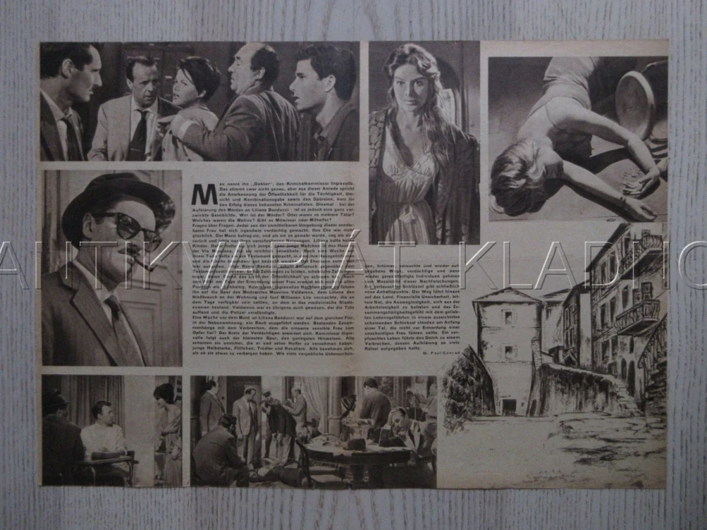 WAS GESCHAH IN DER VIA MERULANA?, ZATRACENÝ MALÉR, C. CARDINALE, PROGRAM ČŠ-2 Č. 145