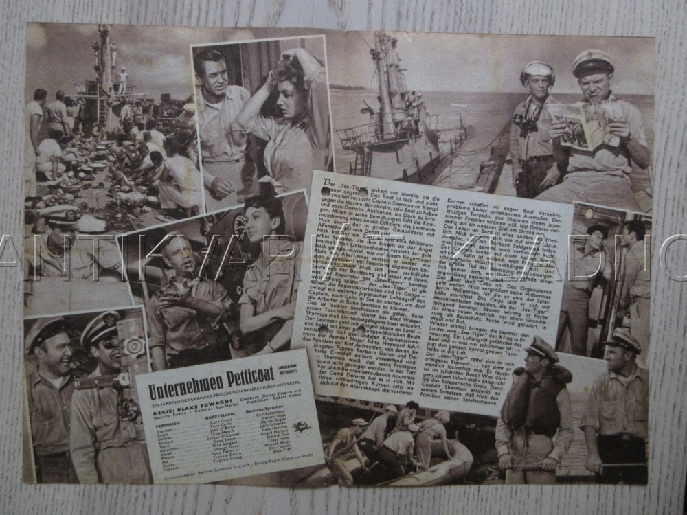 OPERACE SPODNIČKA, T. CURTIS, G. GRANT, PROGRAM ČŠ-2 Č. 157
