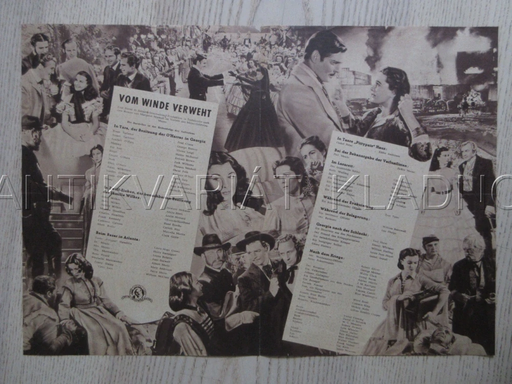 JIH PROTI SEVERU, C. GABLE, O. DE HAVILLAND, BIO PROGRAM ČŠ-2 Č. 170