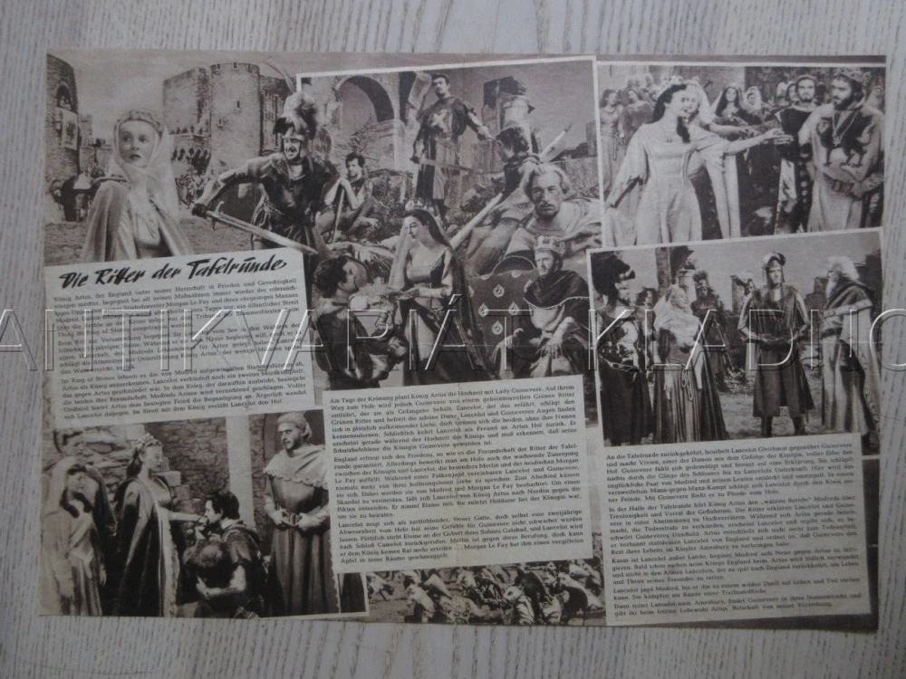 RYTÍŘI KULATÉHO STOLU, R. TAYLOR, BIO PROGRAM ČŠ-2 Č. 176