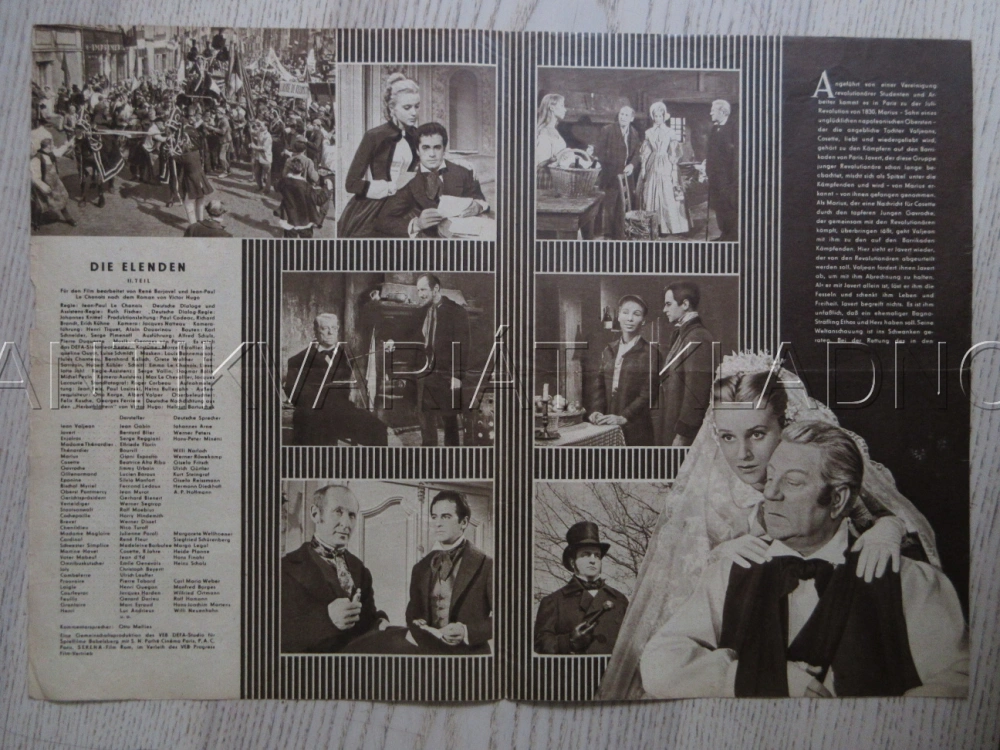 BÍDNÍCI, 2. DÍL, J. GABIN, BIO PROGRAM ČŠ-2 Č. 178