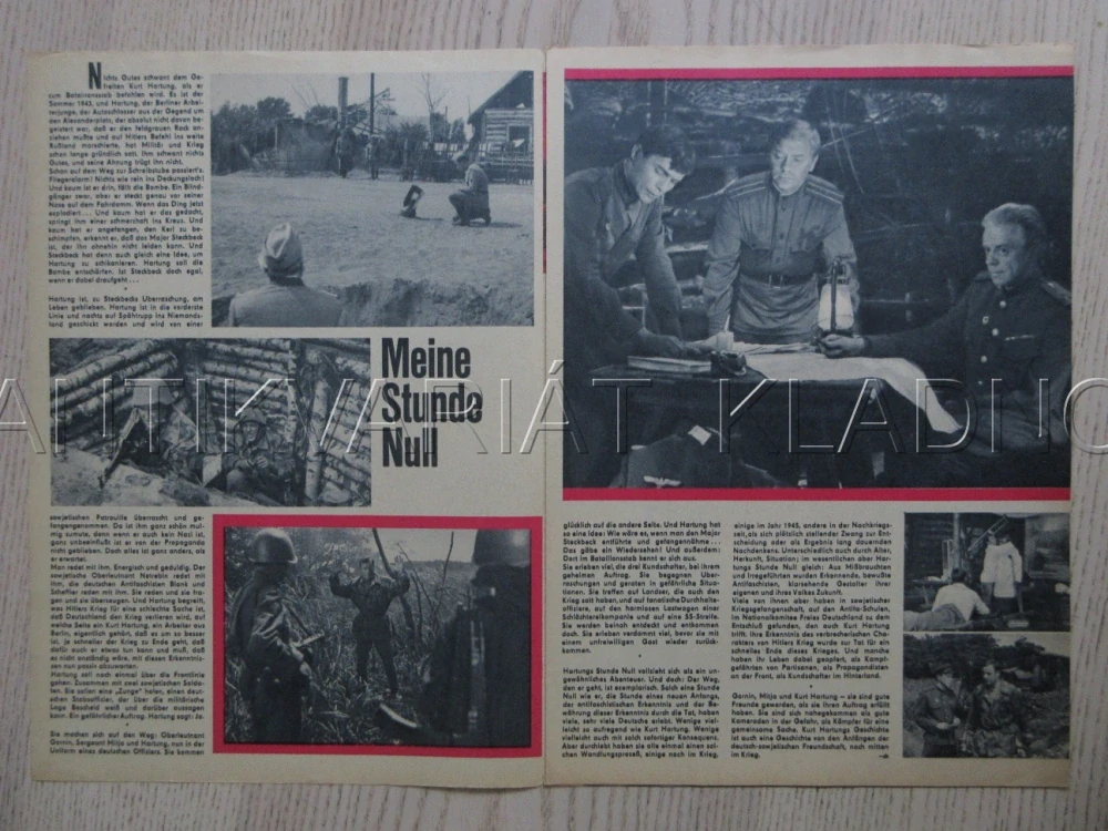 MEINE STUNDE NULL, MOJE NULTÁ HODINA, M. KRUG, BIO PROGRAM ČŠ-2 Č. 190