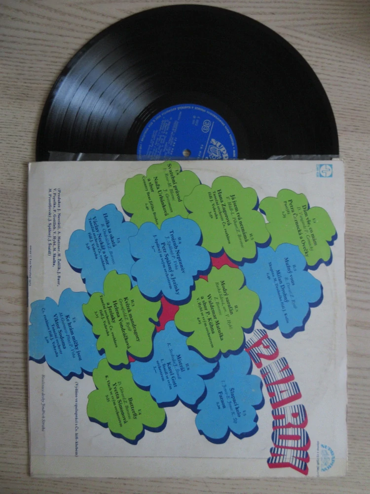 12 NA ROK, K. GOTT, H. VONDRÁČKOVÁ, P. SPÁLENÝ, W. MATUŠKA A DALŠÍ, LP