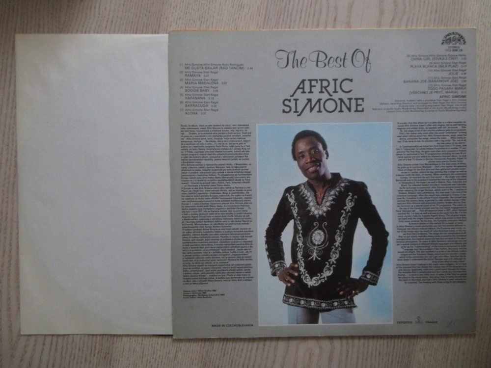 THE BEST OF AFRIC SIMONE, LP