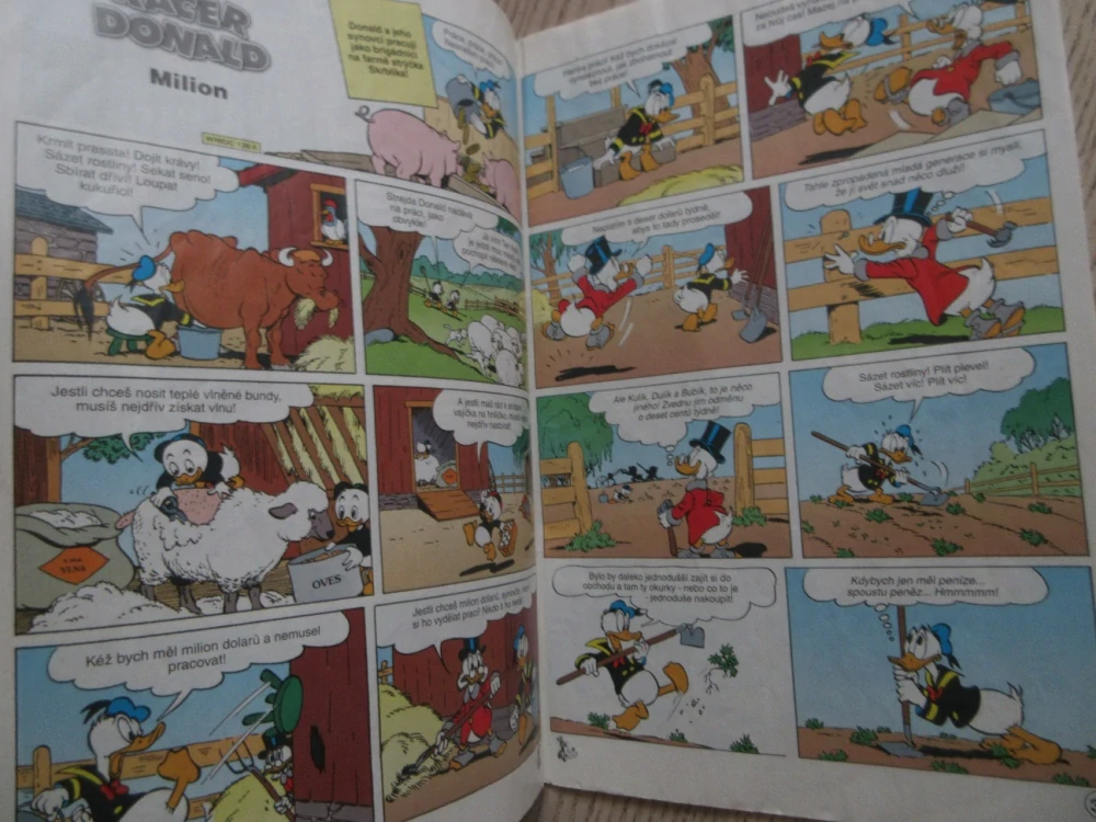 KAČER DONALD, 8/11, KOMIKS, DISNEY