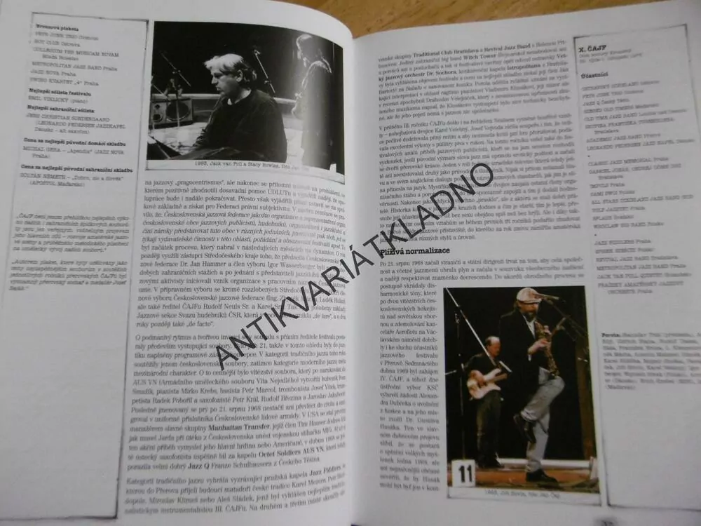 LABYRINT JAZZU A RÁJ SRDCE, HUDBA JAZZ