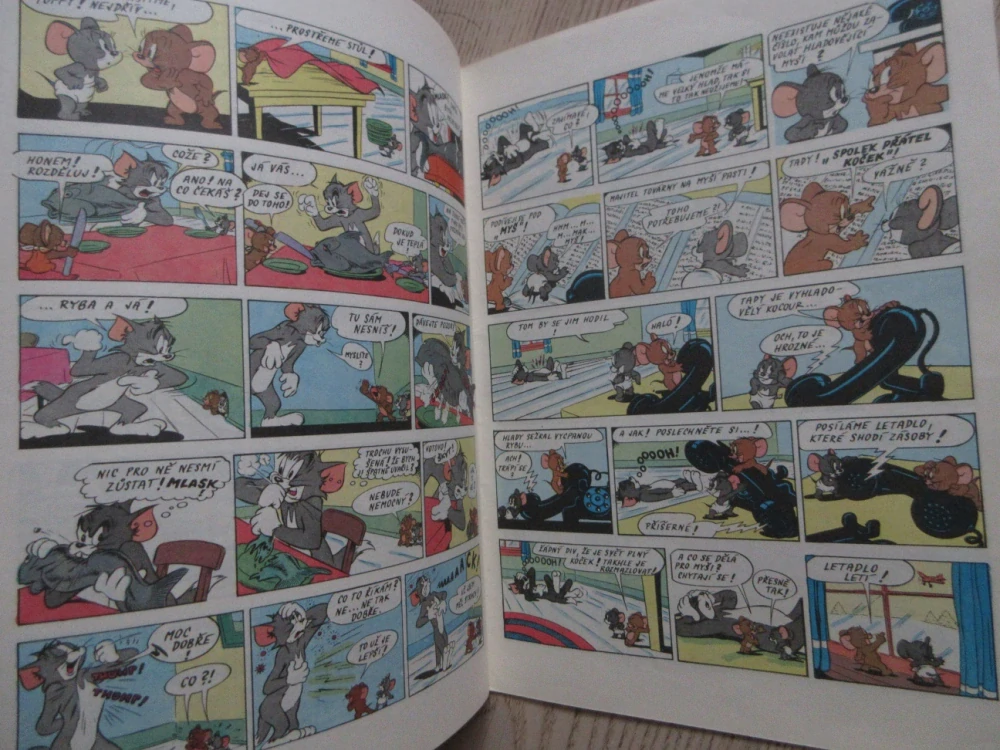 SUPER TOM A JERRY, 8/1990, KOMIKS