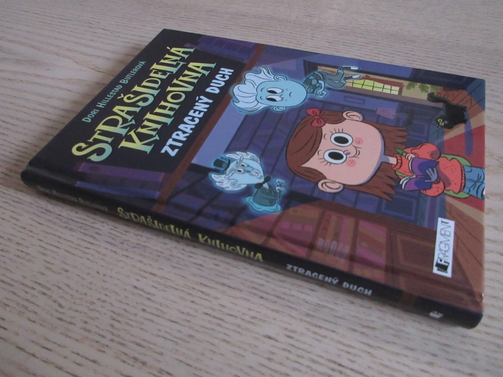 STRAŠIDELNÁ KNIHOVNA: ZTRACENÝ DUCH, DORI HILLESTAD BUTLEROVÁ, **an