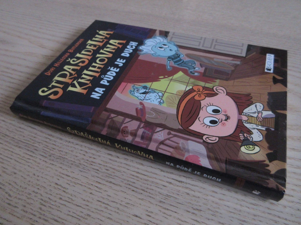 STRAŠIDELNÁ KNIHOVNA: NA PŮDĚ JE DUCH, DORI HILLESTAD BUTLEROVÁ, **an