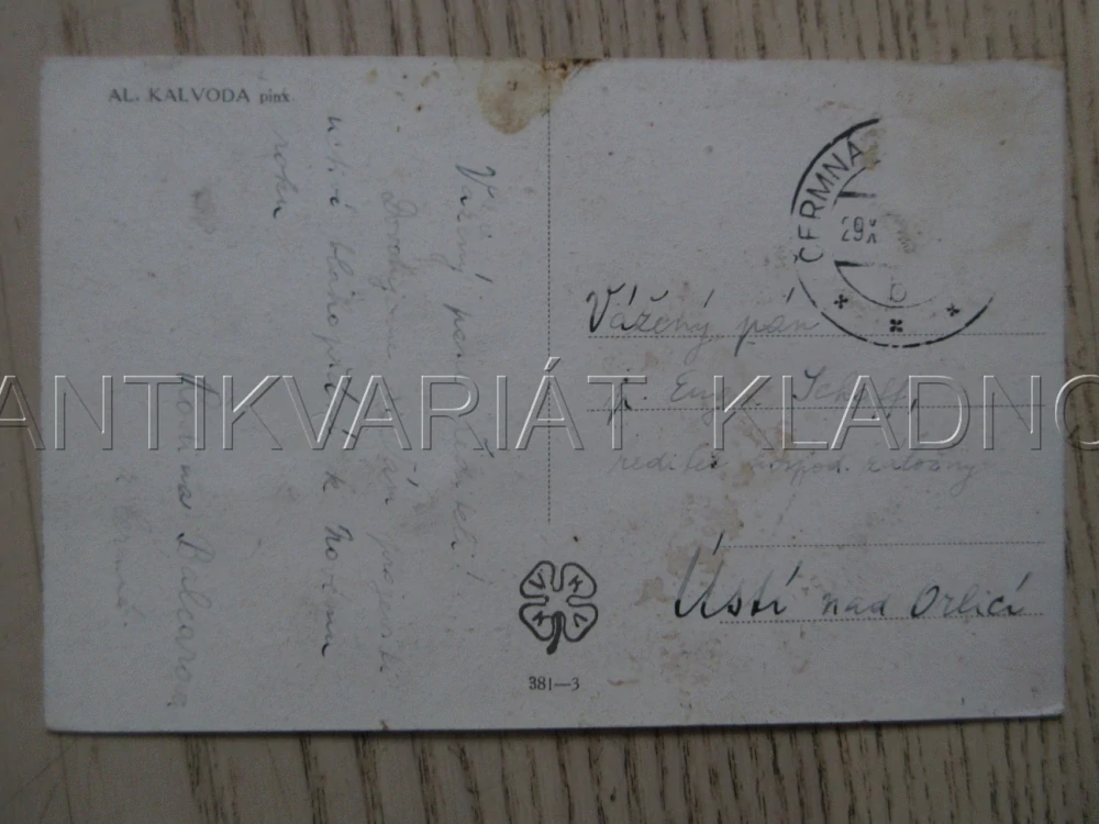 ŠŤASTNÝ NOVÝ ROK!, ŘEKA, KRAJINA, PŘÍRODA, SNÍH, POHLEDNICE 1797