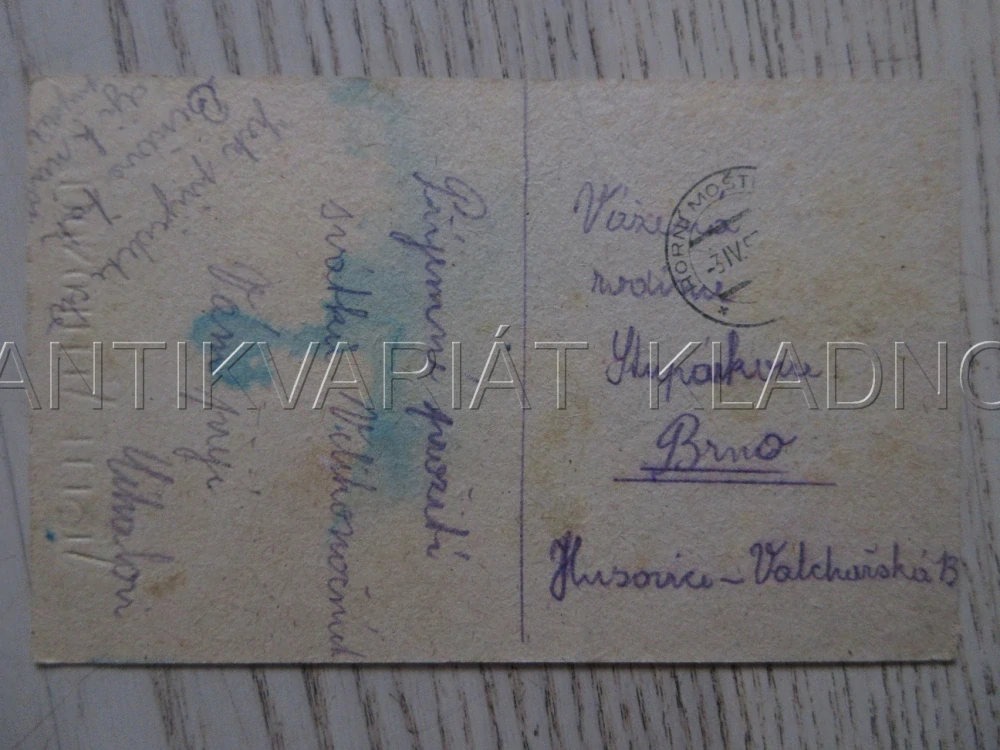 VESELÉ VELIKONOCE!, MLÝN, PŘÍRODA, POHLEDNICE 1842