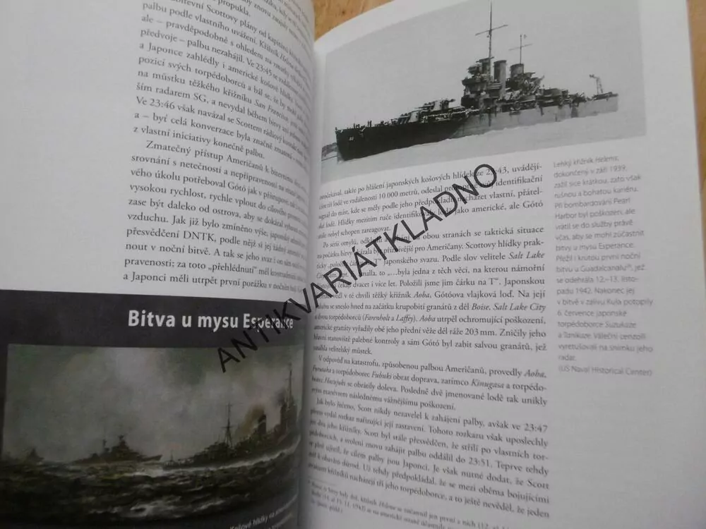 KŘIŽNÍKY USA VS JAPONSKÉ KŘIŽNÍKY, GUADALCANAL 1942, STILLE