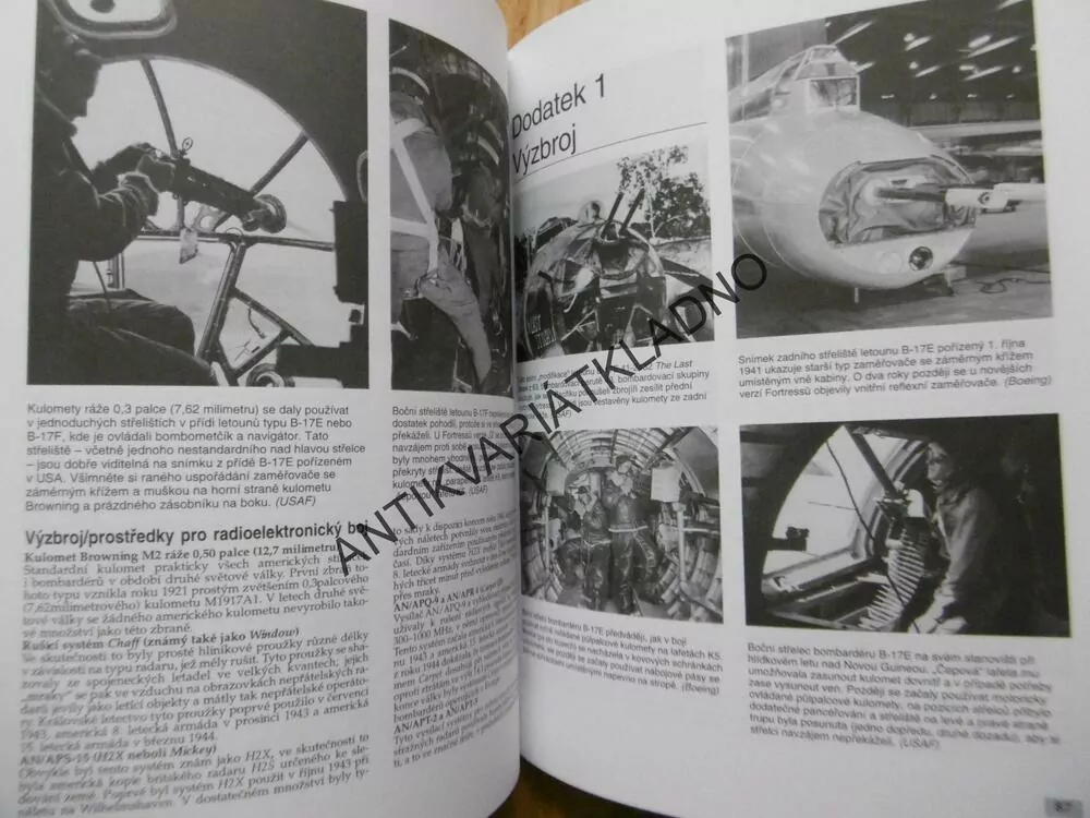 BOJOVÉ LEGENDY,B-17 FLYING FORTRESS, BOWMAN
