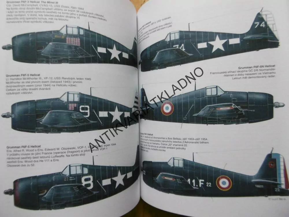 BOJOVÉ LEGENDY, GRUMMAN F6F HELLCAT, KRIST