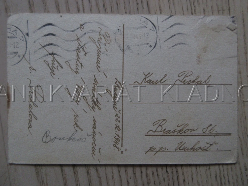 VESELÉ VÁNOCE, ANDĚLÍČCI, ANDĚL, ZVON, POHLEDNICE 1844