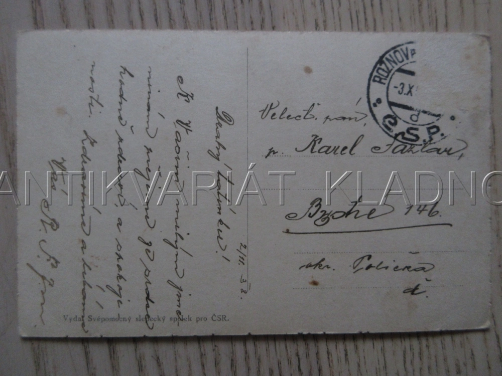 SRDEČNÉ BLAHOPŘÁNÍ, DÍTĚ, KVĚTINA, PES, DÁREK, POHLEDNICE 1855