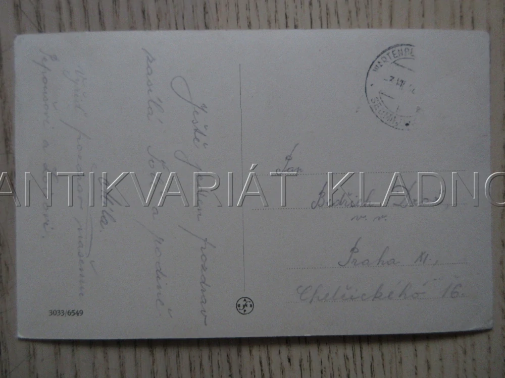 HRUBÁ SKÁLA, ŠTEKLŮV PENSIONÁT, PENZION, OKRES SEMILY, POHLEDNICE 1881
