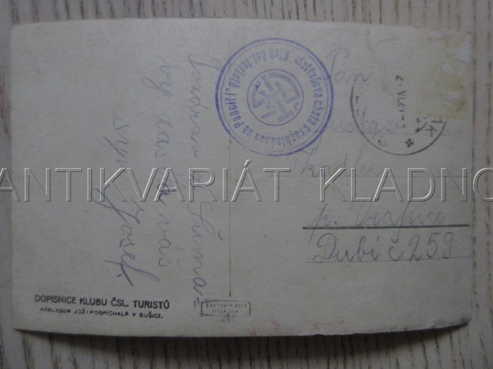 ČERNÉ JEZERO NA ŠUMAVĚ 1008 M N. M., OKRES KLATOVY, POHLEDNICE 1913