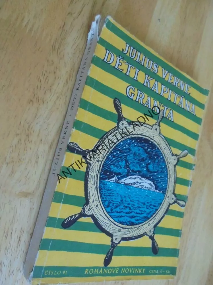 DĚTI KAPITÁNA GRANTA, JULES VERNE,