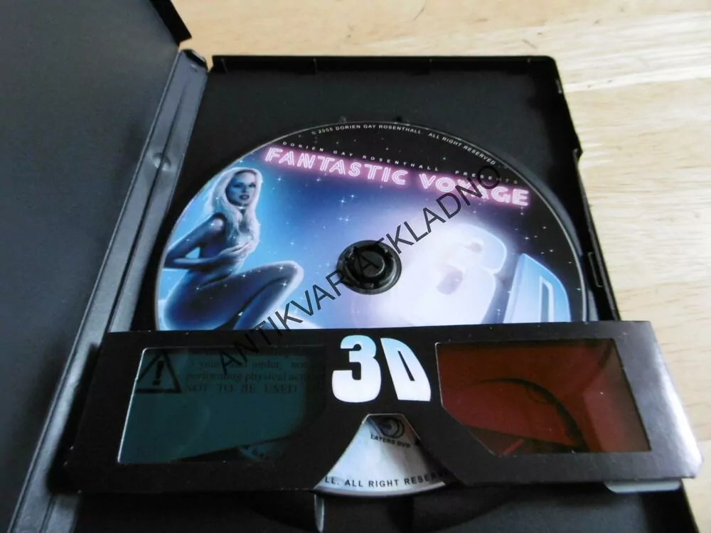 FANTASTIC VOYAGE, 3D, VČETNĚ BRÝLÍ, DVD FILM