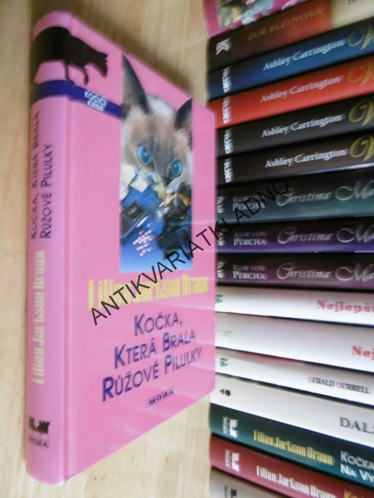 KOČKA, KTERÁ BRALA RŮŽOVÉ PILULKY, LILIAN JACKSON BRAUN