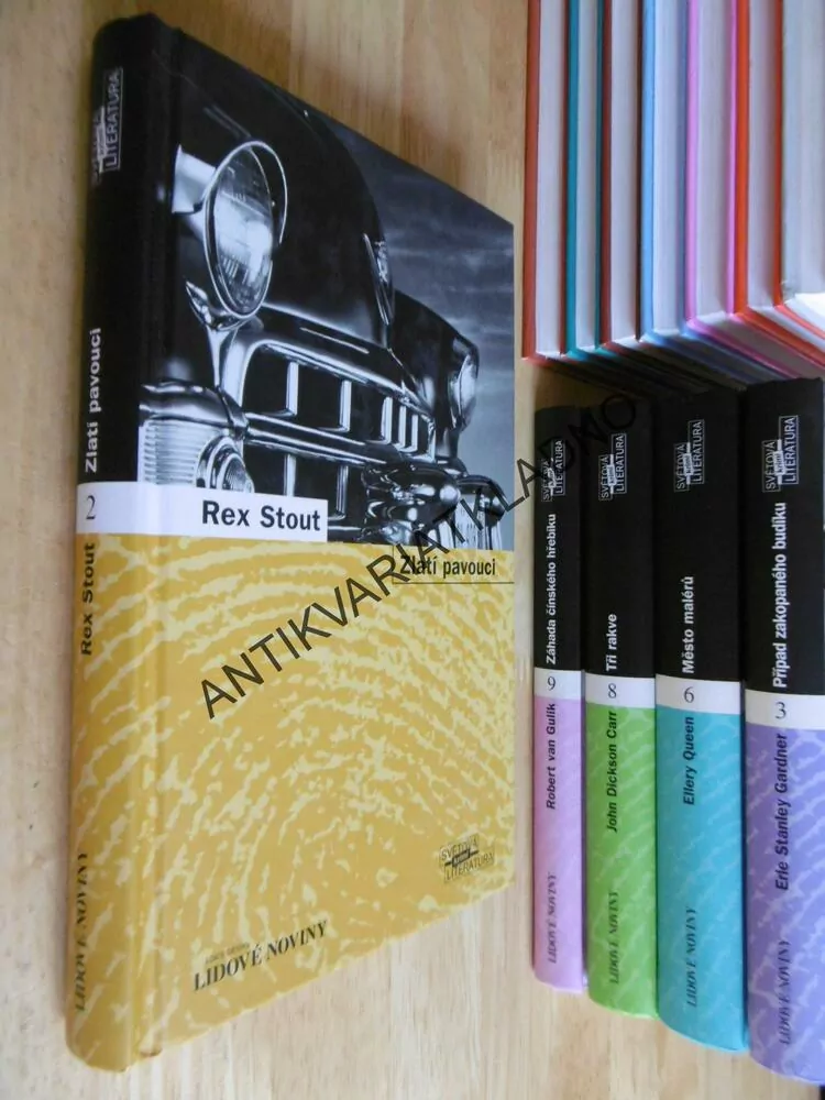 ZLATÍ PAVOUCI, REX STOUT, **an