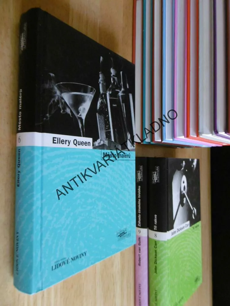 MĚSTO MALÉRŮ, ELLERY QUEEN, **an