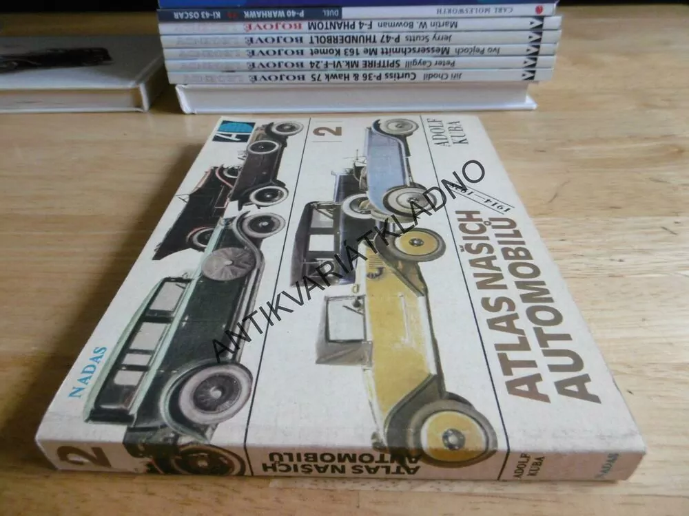 ATLAS NAŠICH AUTOMOBILŮ 2., ADOLF KUBA, 1914-1928, **an