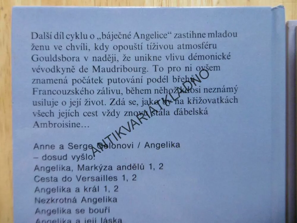 ANGELIKA A ĎÁBLICE, 1-2, ANNE A SERGE GOLON, **an