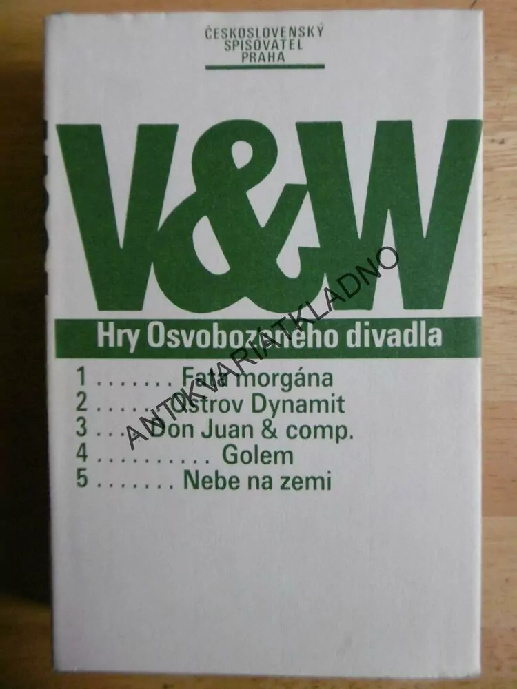V+W, HRY OSVOBOZENÉHO DIVADLA, VOSKOVEC, WERICH, **an