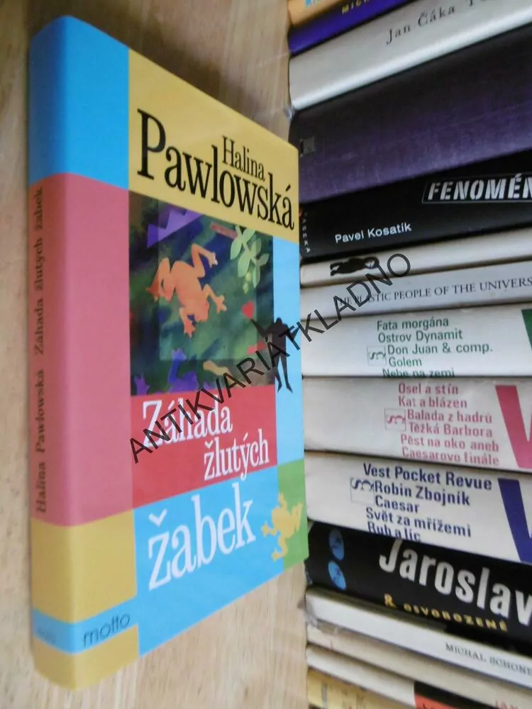 ZÁHADA ŽLUTÝCH ŽABEK, HALINA PAWLOWSKÁ, **an