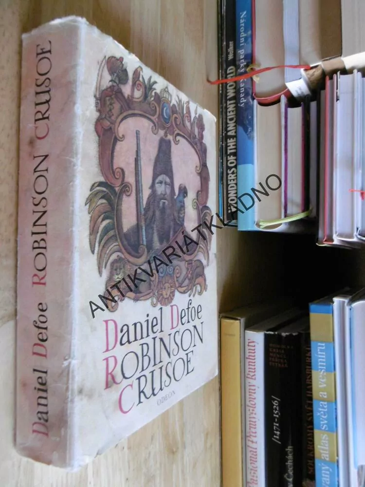 ROBINSON CRUSOE, DANIEL DEFOE, ADOLF BORN, 1975