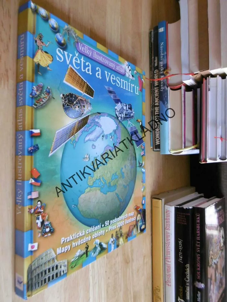 VELKÝ ILUSTROVANÝ ATLAS SVĚTA A VESMÍRU, **an
