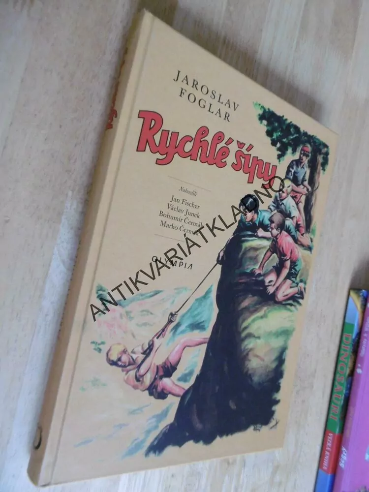 RYCHLÉ ŠÍPY, JAROSLAV FOGLAR, FISCHER, JUNEK, ČERMÁK, KOMIKS