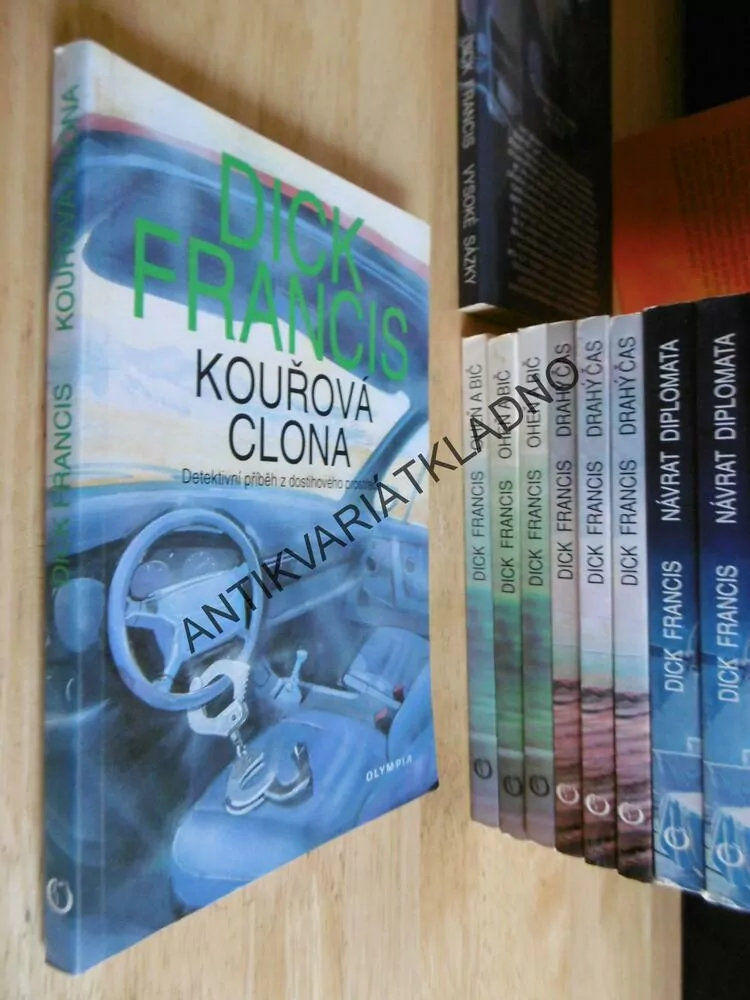 KOUŘOVÁ CLONA, DICK FRANCIS,**an