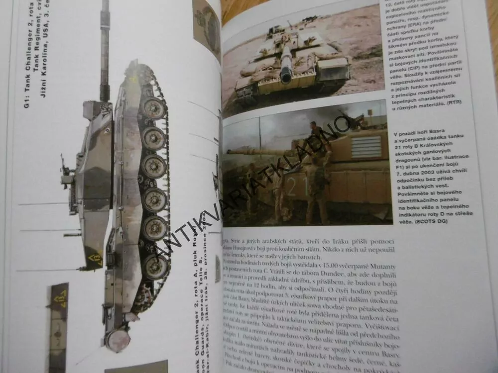 HLAVNÍ BOJOVÝ TANK CHALLENGER 2, 1987-2006, DUNSTAN