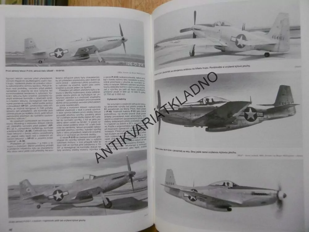 MONOGRAFIE 1., NORTH AMERICAN P-51 MUSTANG